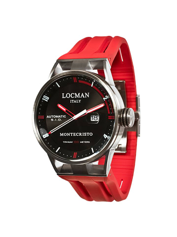 Locman Herrenuhr "Montecristo Classic" in Rot