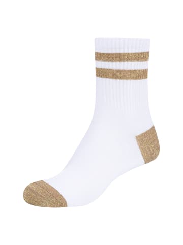 camano Socken silky touch colourblock Lurex 4er Pack silky touch in natural
