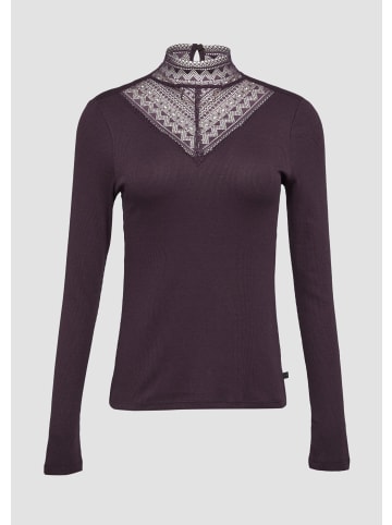 QS T-Shirt in 4988_aubergine