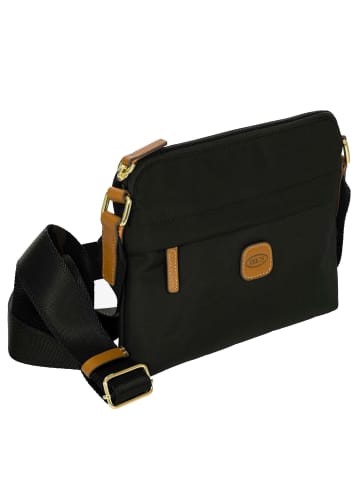 BRIC`s X-Bag - Schultertasche 23 cm (olive) in schwarz