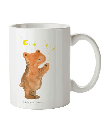 Mr. & Mrs. Panda Trinklernbecher Verliebter Bär ohne Spruch in Weiß