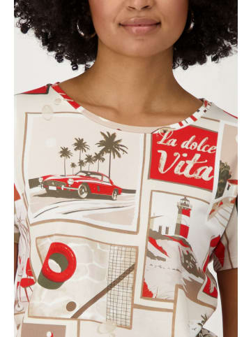 monari Rundhals T-Shirt für Damen in Bunt