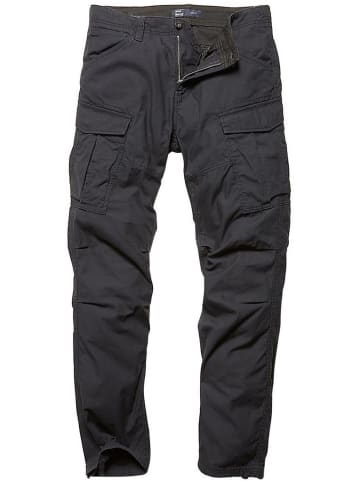 Vintage Industries Cargohose in Blau
