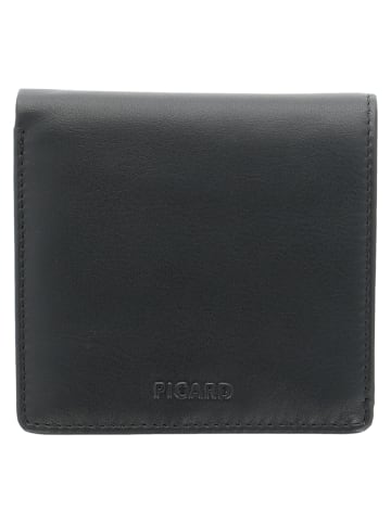 PICARD Brooklyn Geldbörse Leder 9.5 cm in schwarz