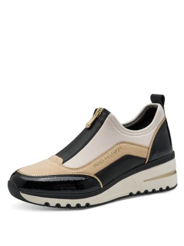 Marco Tozzi Sportliche Slipper in Beige