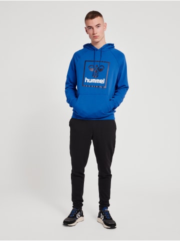 Hummel Verstellbare Taille Kapuzenpullover Raglanärmel Hmlisam Herren in TRUE BLUE