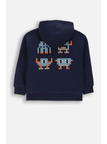 Coccodrillo Kapuzensweatjacke in dunkelblau