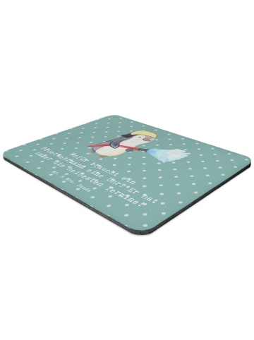 Mr. & Mrs. Panda Mauspad Feuerwehrmann Termine mit Spruch in Meeresbrise