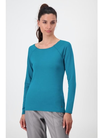 monari Langarmshirt in petrol