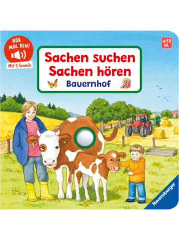 Ravensburger Verlag GmbH Buch - Hör mal hin - Sachen suchen, Sachen hören: Bauernhof