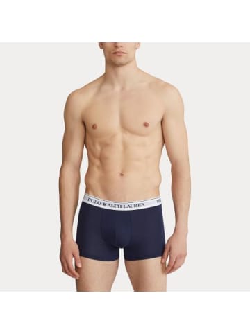 POLO RALPH LAUREN 3er Pack Classic Trunks Unterhosen in Cruise nav