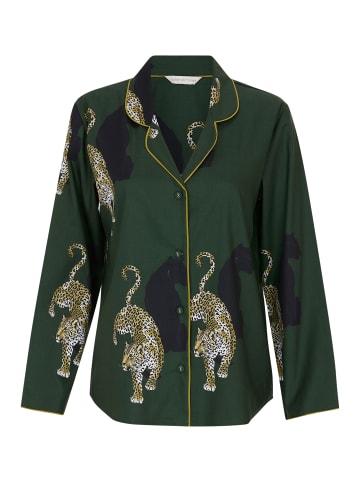 Cyberjammies Olive Pyjama Top Nachtwäsche in grün