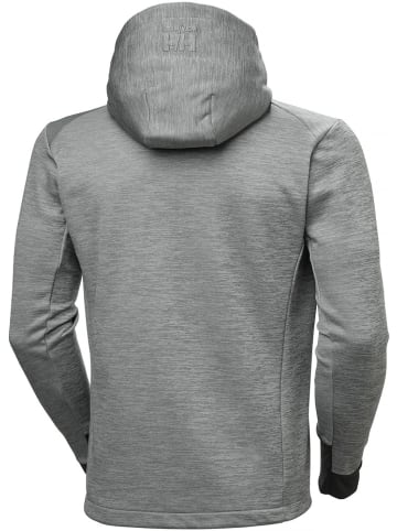 Helly Hansen Fleecejacke/Fleecepullover "Tech Hooded Midlayer" in Grau