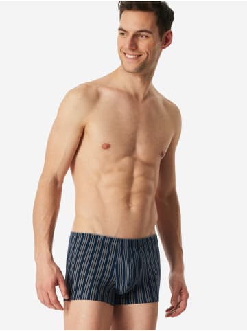 Schiesser Trunk Long Life Soft in Dunkelblau