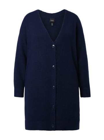 Ulla Popken Strickjacke in tintenblau