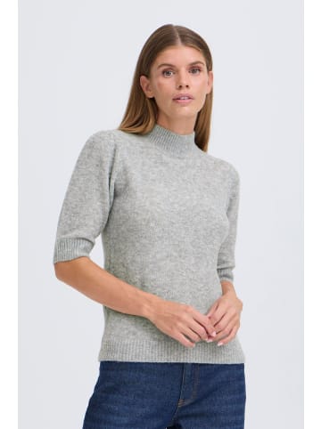 Oxmo Strickpullover OXSif in Grau