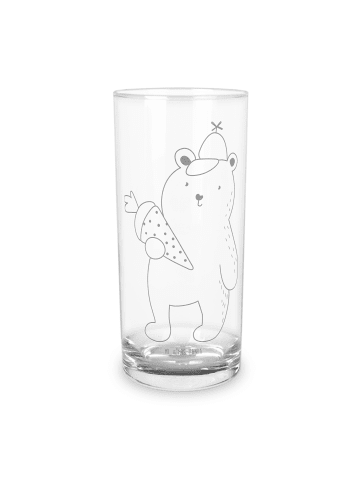 Mr. & Mrs. Panda Trinkglas Bär Schultüte ohne Spruch in Transparent
