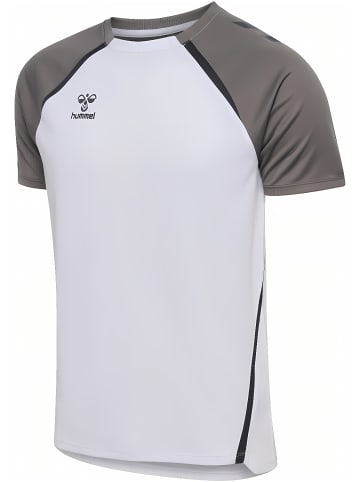 Hummel Sportshirt "Hmllead 2.0 Jersey S/S" in Weiß