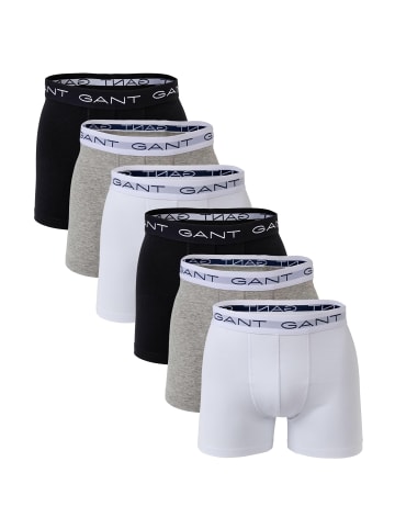 Gant Boxershort 6er Pack in Grau