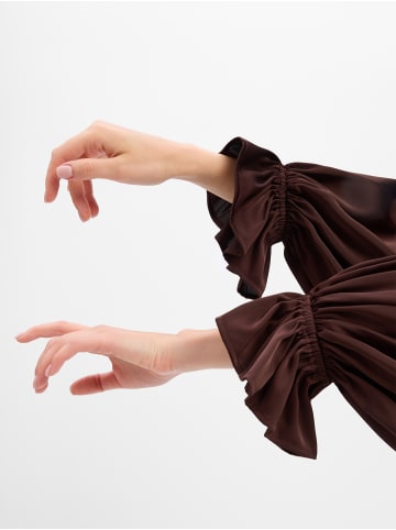 Vera Mont Bluse in schoko - 0002