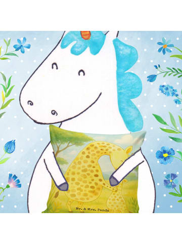 Mr. & Mrs. Panda kuschelkissen 40x40 Giraffe Kind Design ohne Sp... in Weiß