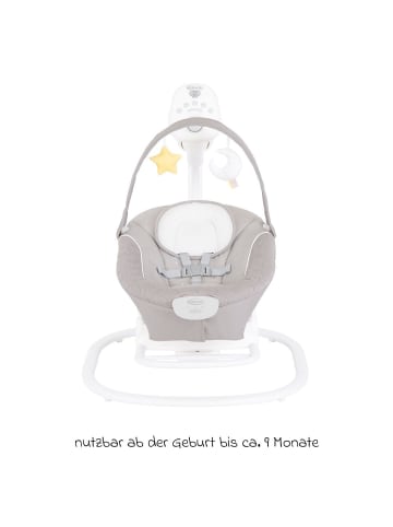 Graco 2in1 Babyschaukel & Wippe SoftSway mit Magnetic in grau
