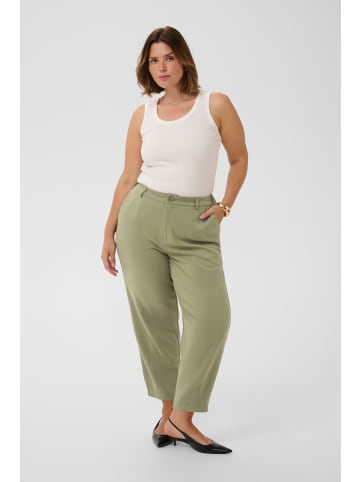KAFFE curve Hose KCmerla Loose fit in Dusky Green