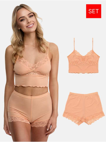 Tazzio Nachtwäsche-Set "F921" - in Orange