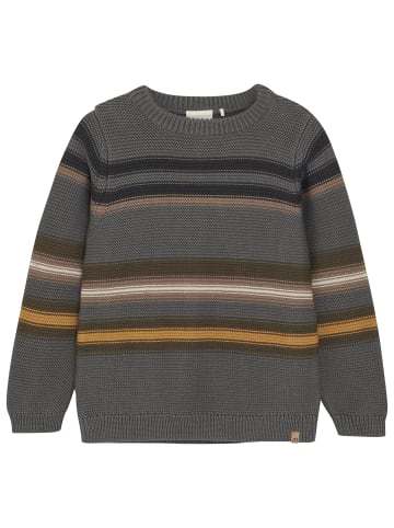 Minymo Minymo Strickpullover Gargoyle Blue Stripe 128