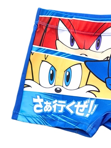 Sonic Badehose Sonic The Hedgehog in Blau