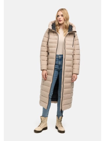Navahoo Wintermantel Vanillawolke 14 in Light Taupe