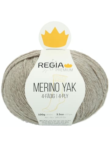 Regia Handstrickgarne Premium Merino Yak, 100g in Beige