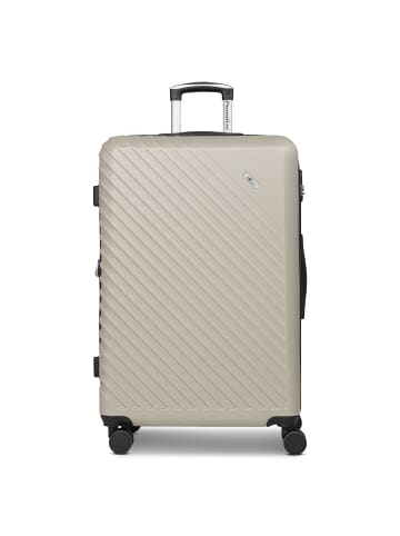 Check.In Paradise 2.0 4 Rollen Trolley L 78 cm mit Dehnfalte in eggshell