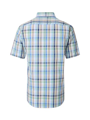 CASAMODA Freizeithemd Kurzarm in Grün