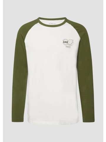 s.Oliver T-Shirt in 02D1_ecru