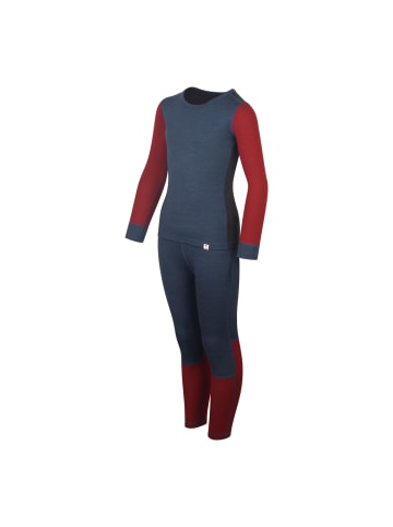 Trollkids Unterwäsche-Set Merino in carmin red