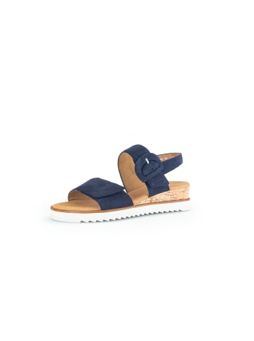 Gabor Comfort Keilsandalette in blau