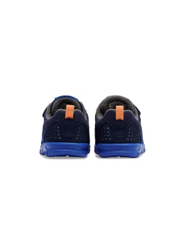 Hummel Klettverschluss Sneaker Crosslite Winter Lebensstil Kinder in BLUE/ORANGE