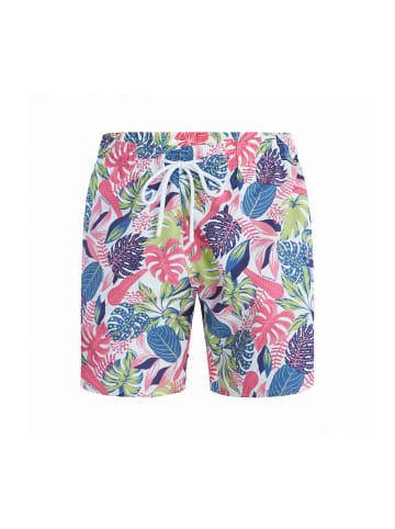BLACKSPADE Fits perfect Badeshorts Medium Pattern mit kurzem Bein in Tropic Colorful Pattern