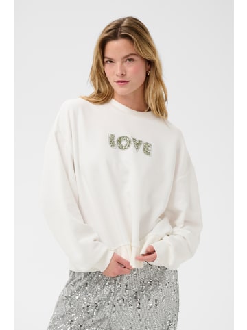 Kaffe Sweatshirt KAlila Oversize fit in Chalk