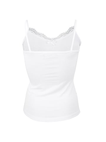 Roberto Geissini Cross Top Weiß