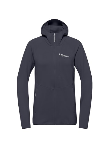 Jack Wolfskin KOLBENBERG HOODED FZ W in Schiefer025