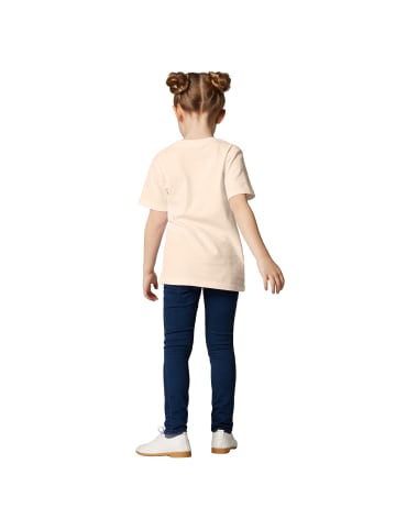 tectake Einfarbiges T-Shirt für Kinder, beige