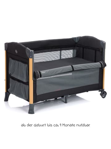 fillikid 2 in 1 Reisebett & Beistellbett Cadiz in in grau