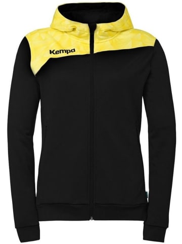 Kempa Trainingsjacke "Athletics 29 Kapuzenjacke Damen" in Schwarz
