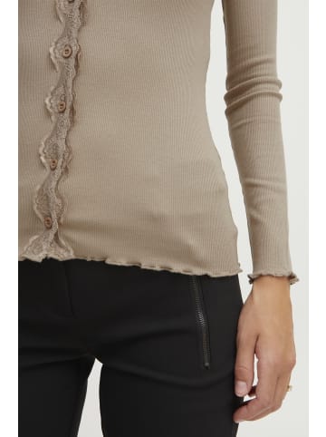 Fransa FRHizamond slim fit in Silver Mink