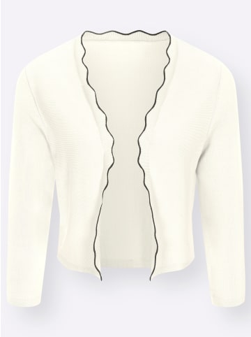 WITT WEIDEN Strickbolero in ecru
