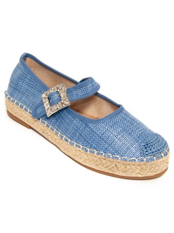 Montevita Sandaletten SPARTO Keilabsatz Mercespar in Blau