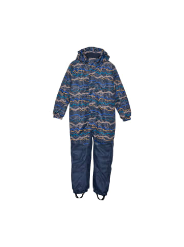 Color Kids Schneeoverall COCoverall AOP in Blau