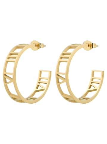 Adeliás Damen Ohrringe aus Edelstahl in silber